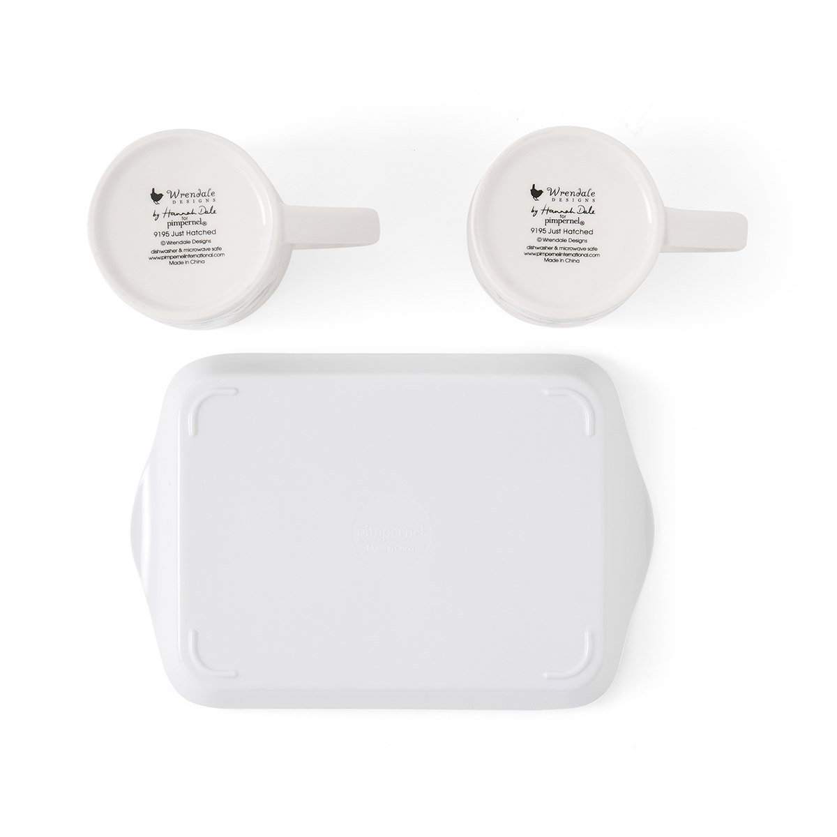 Wrendale Designs Mug & Tray Set (Just Hatched) image number null